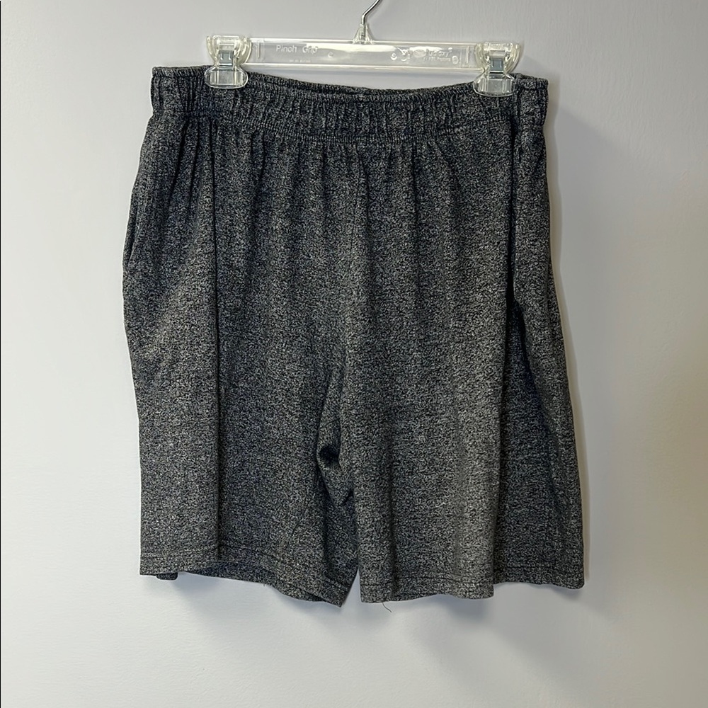 Revolution Gray Athletic Shorts with Elastic Waistband